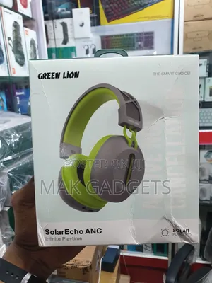 Green Lion Solar Echo Anc Infinite Playtime Headphones