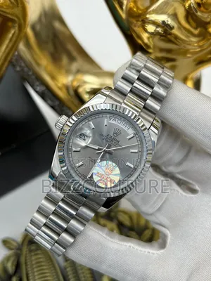 Original Rolex Date-Just Silver Stainless Steel Watch