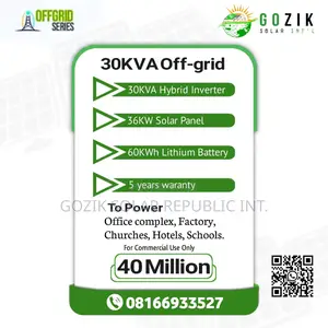 30kva Solar Inverter System Off Grid Supply