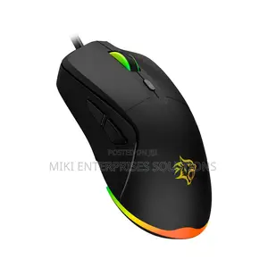 Porodo Gaming Wired Mouse Dpi 7200 With RGB Light