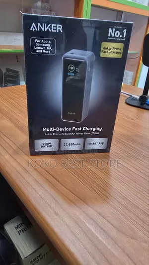 Anker Prime 
Fast Charging Multi-Device 27,650mah Power Bank