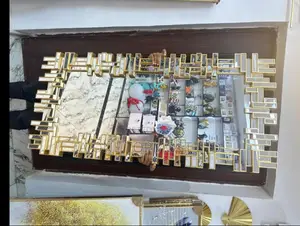 Crystal Gold Mirror [120 By 57cm)