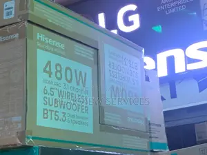 Hisense 480w Soundbar With 6.5'' Wireless Subwoofer
