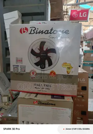 Cyclone Cool Binatone Heavy Duty 18" Wall Fan Wf-1802