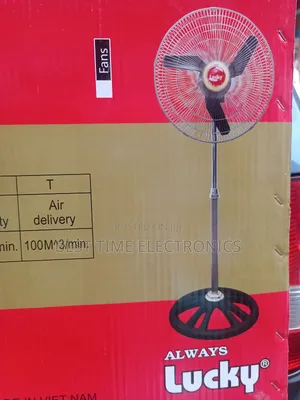 18" Always Lucky Electric Stand Fan