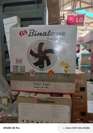 Wind Wizard Binatone Heavy Duty 18" Wall Fan Wf-1802