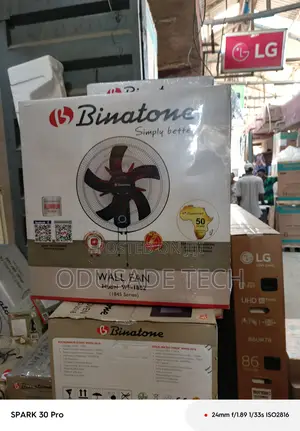 Hasslefree Breeze Binatone Heavy Duty 18" Wall Fan Wf-1802
