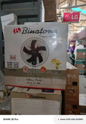 Turbo Force Binatone Heavy Duty 18" Wall Fan Wf-1802