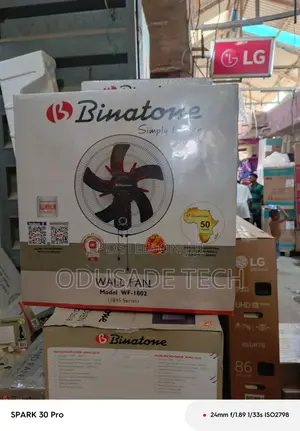 Intelligent Air Binatone Heavy Duty 18" Wall Fan Wf-1802