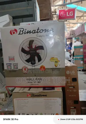Aero Cool Binatone Heavy Duty 18" Wall Fan Wf-1802