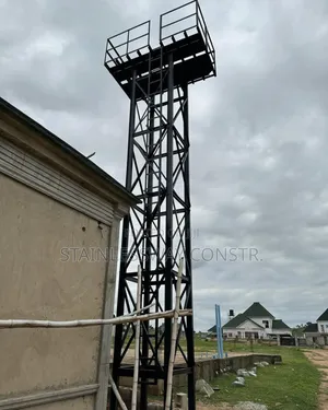 Black Overhead Tank Stand 