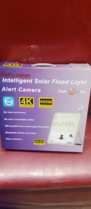 Goli's Vision Intelligent Solar Flood Light Alert Camera