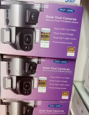 Polyvision Dual Lens Ptz Dual Solar Cameras Ultra Hd