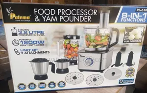 Paloma 3.2l Food Processor and Yam Pounder 1200 Watts/9units