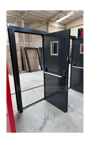 3feet × 8feet Fire Alarm Security Exit Door