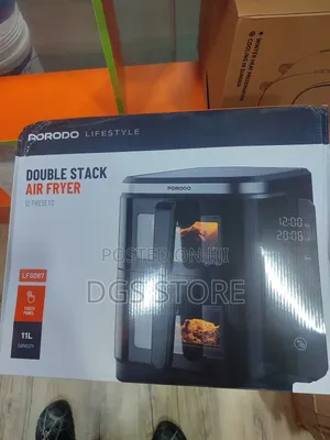 Porodo Lifestyle Lfs087 Double Stack Air Fryer 11l