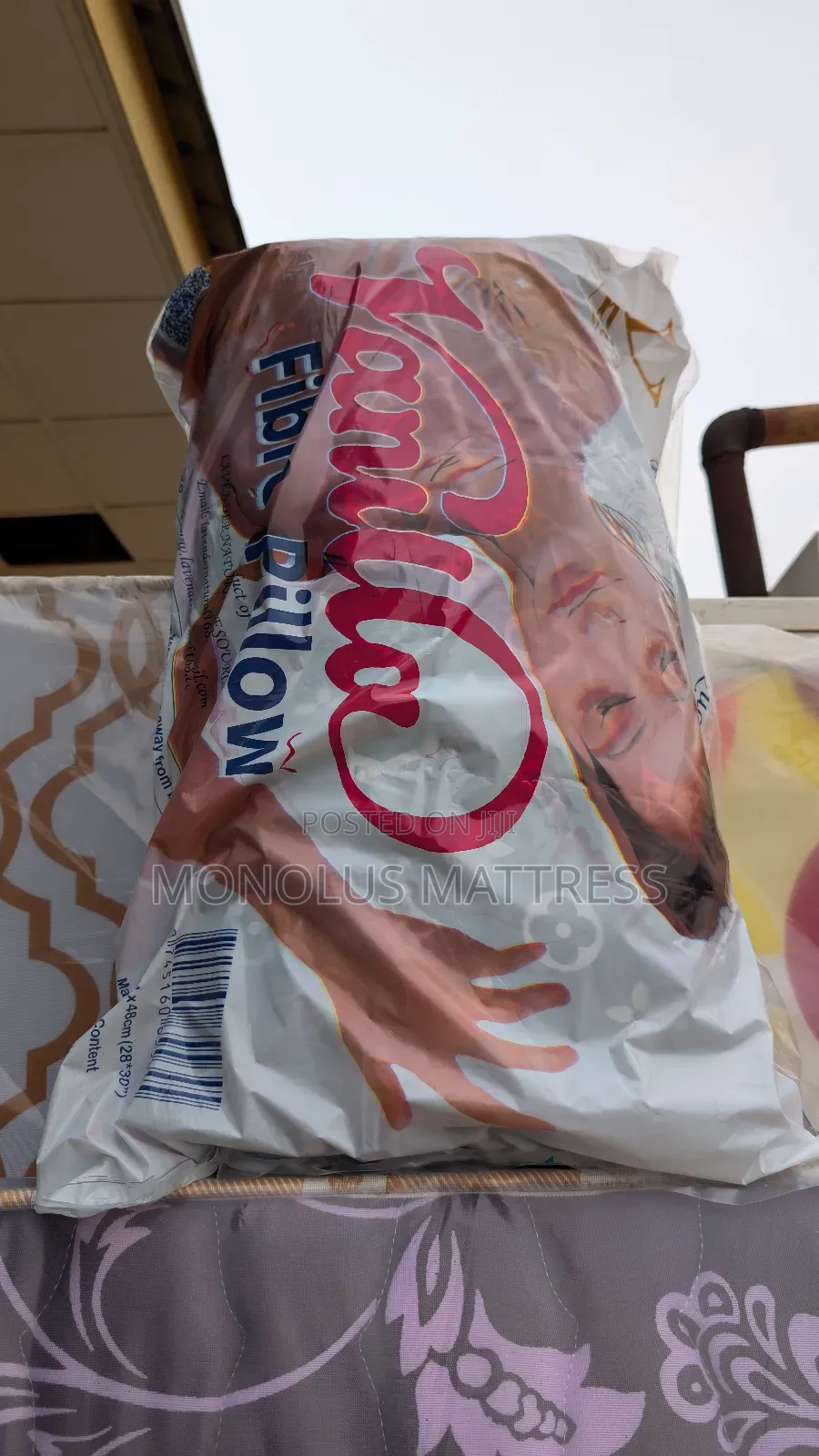 Vanilla Fibre Pillow
