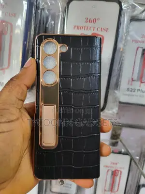 Leather Case for Samsung Galaxy Z Fold 3 4 5 6 Edge Cover