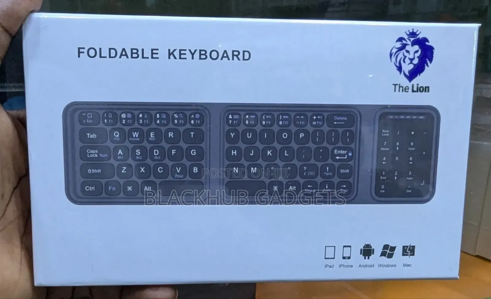 Foldable Bluetooth Keyboard