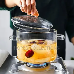 Glass Saucepan With Cover