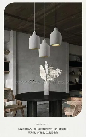 Wabi Sabi Nordic Chandelier Dining Single Design Decor
