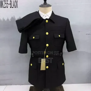 Men Quality Safari Short Sleeve Suit