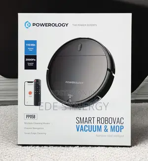 Powerology Smart Robovac Vacuum and Mop