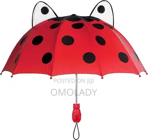 Red Ladybug Umbrella for Girls