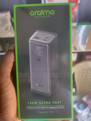 Oraimo Powerjet 130 27600mah 130w Power Bank for Laptop