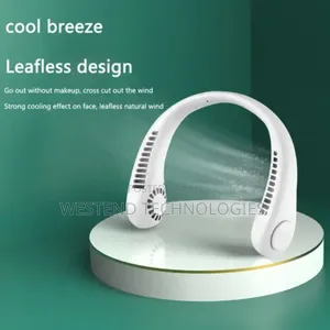 Cool Breeze Rechargeable Necklace Fan 3-Way Speed