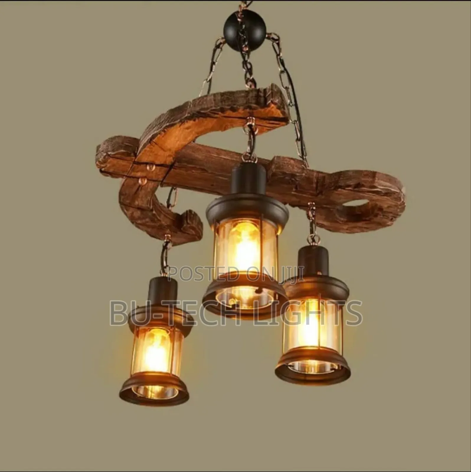 Rustic Vintage Pendant Light