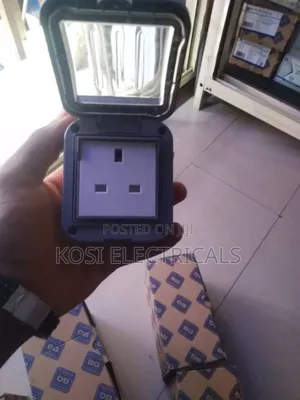 13a Single Weather Proof Socket