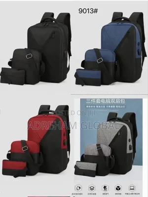 3in1 Laurel Quality Laptop Bag Double Padded Zipper Front