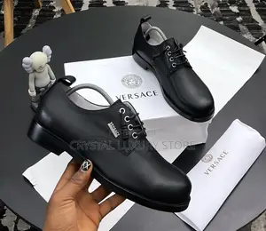 Versace Quality Luxury Men Genuine Leather Shoe