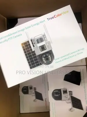 Solar Camera Dual Lens