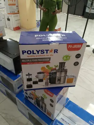 Intuitive Control Polystar 8-in-1 Juice Food Processor