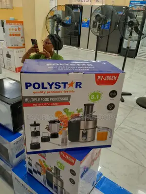Currently Best Deal Polystar 8-in-1 Juice Food Processor