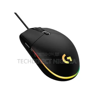 Gaming Mouse G203 Lightsync RGB 6 Button - Black