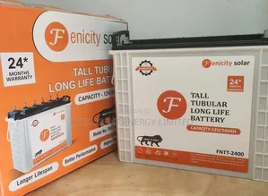240ah Fenicity Tubular Battery 24-months Warranty