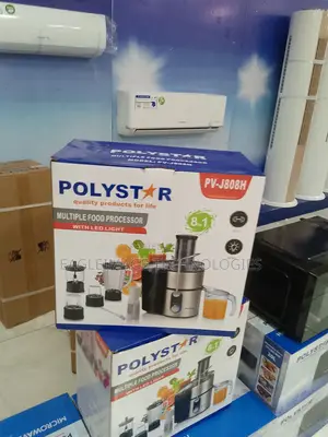 Standard-Quality Polystar 8-in-1 Juice Food Processor