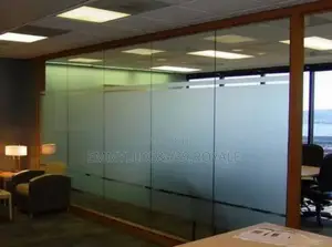 Frosted Electrostatic Glass Film Different Designs Per Roll
