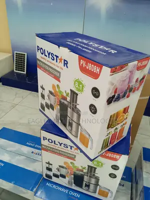 Easy-to-Move Polystar 8-in-1 Juice Food Processor(Pv-J808h)