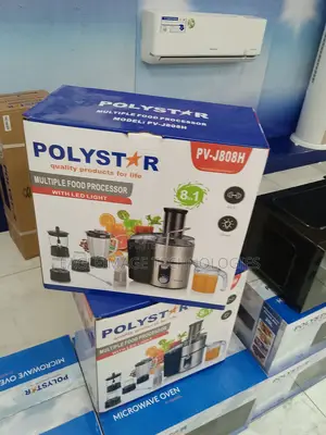 Smart Choice Polystar 8-in-1 Juice Food Processor(Pv-J808h)