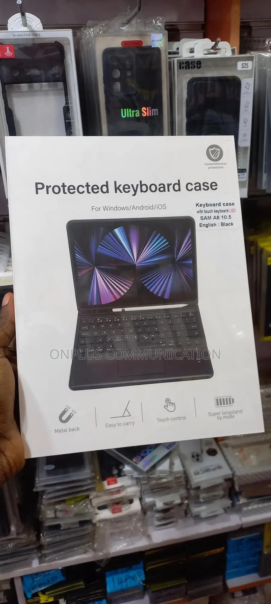 Tab A8 Bluetooth Keyboard Case