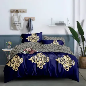 Classy Duvet,Bedsheet With 4 Pillow Cases-6x6