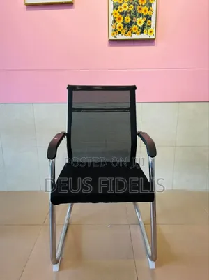 Visitors Chair With Mesh