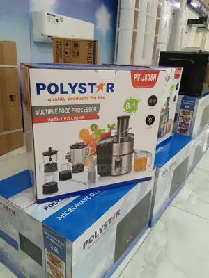 Simple and Portable Polystar 8-in-1 Juice Food Processor