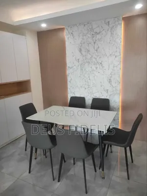 Marble Dining Table and Chairs
