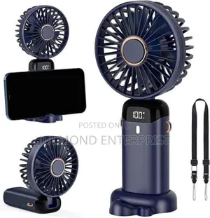 Led Digital Display Mini Hand Fan