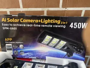 Ai Solar Street Light With Ptz Camera (2in1)
